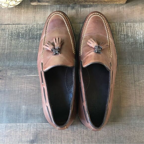 Donald Pliner Leather Loafers - Picture 5 of 9